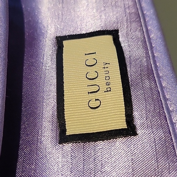 GUCCI BEAUTY lavender Cosmetic Pouch - Picture 12 of 13